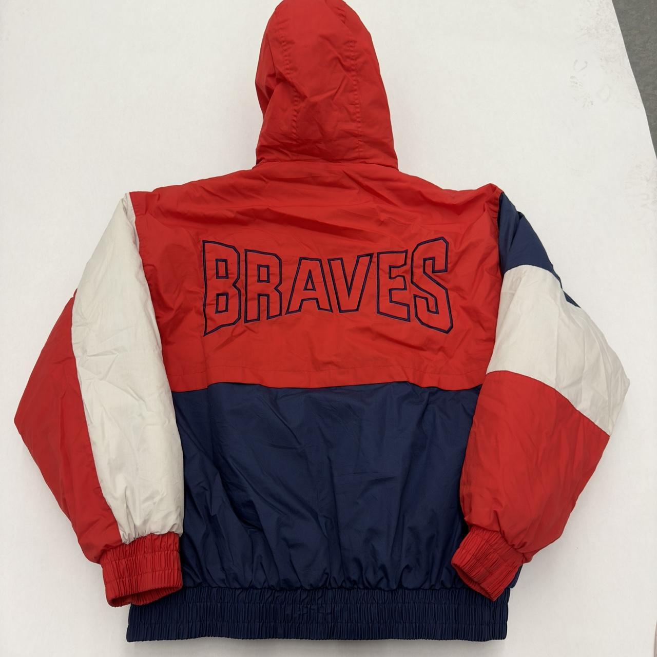 Vintage Atlanta braves puffer - Depop