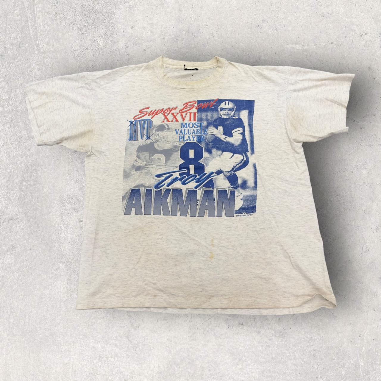 NFL, Shirts, Vintage Nfl Troy Aikman Tshirt