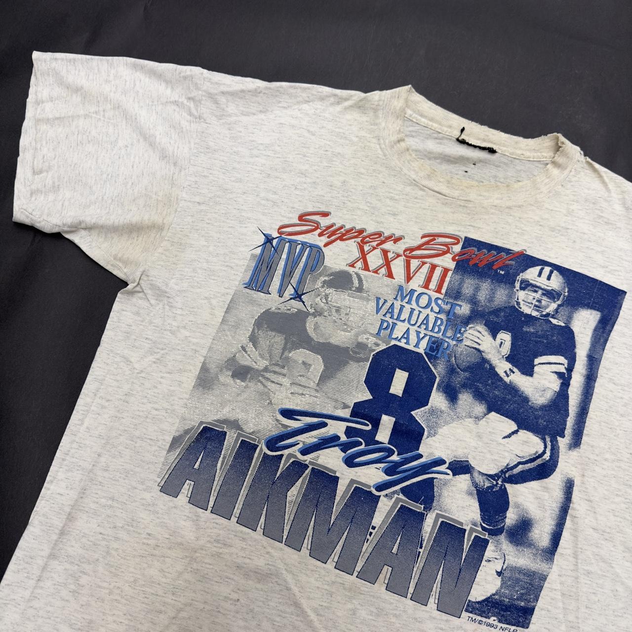 1993 Dallas Cowboys Super Bowl Champions Tee Single - Depop