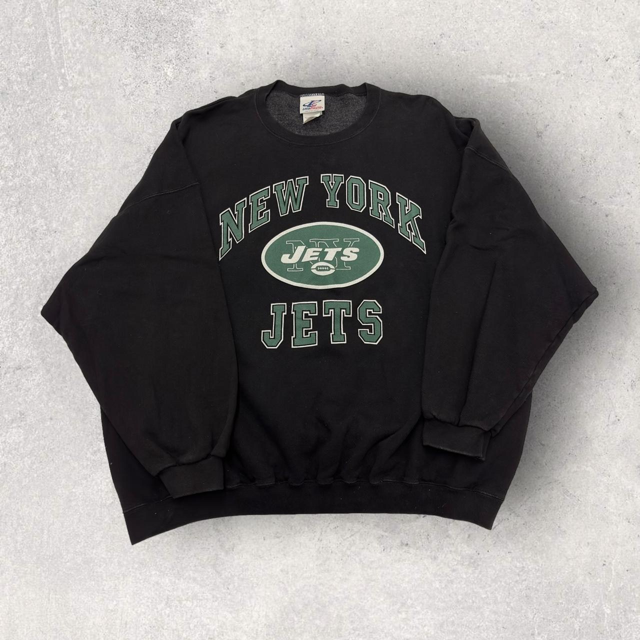 vintage New York jets sweatshirt Vintage Salem - Depop