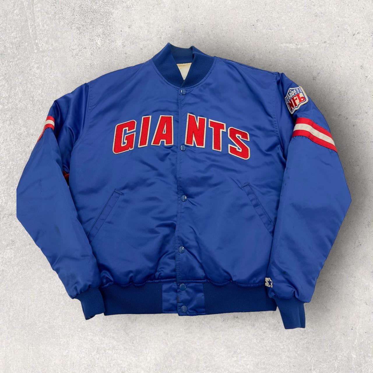 VINTAGE 90S GIANTS STARTER JACKET VERY SLIGHT - Depop