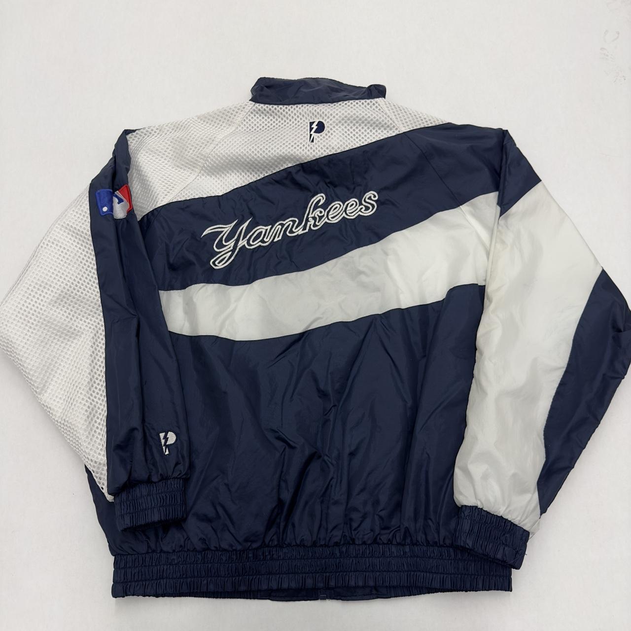 Vintage New York Yankees Windbreaker XL 90s Pro Player MLB 