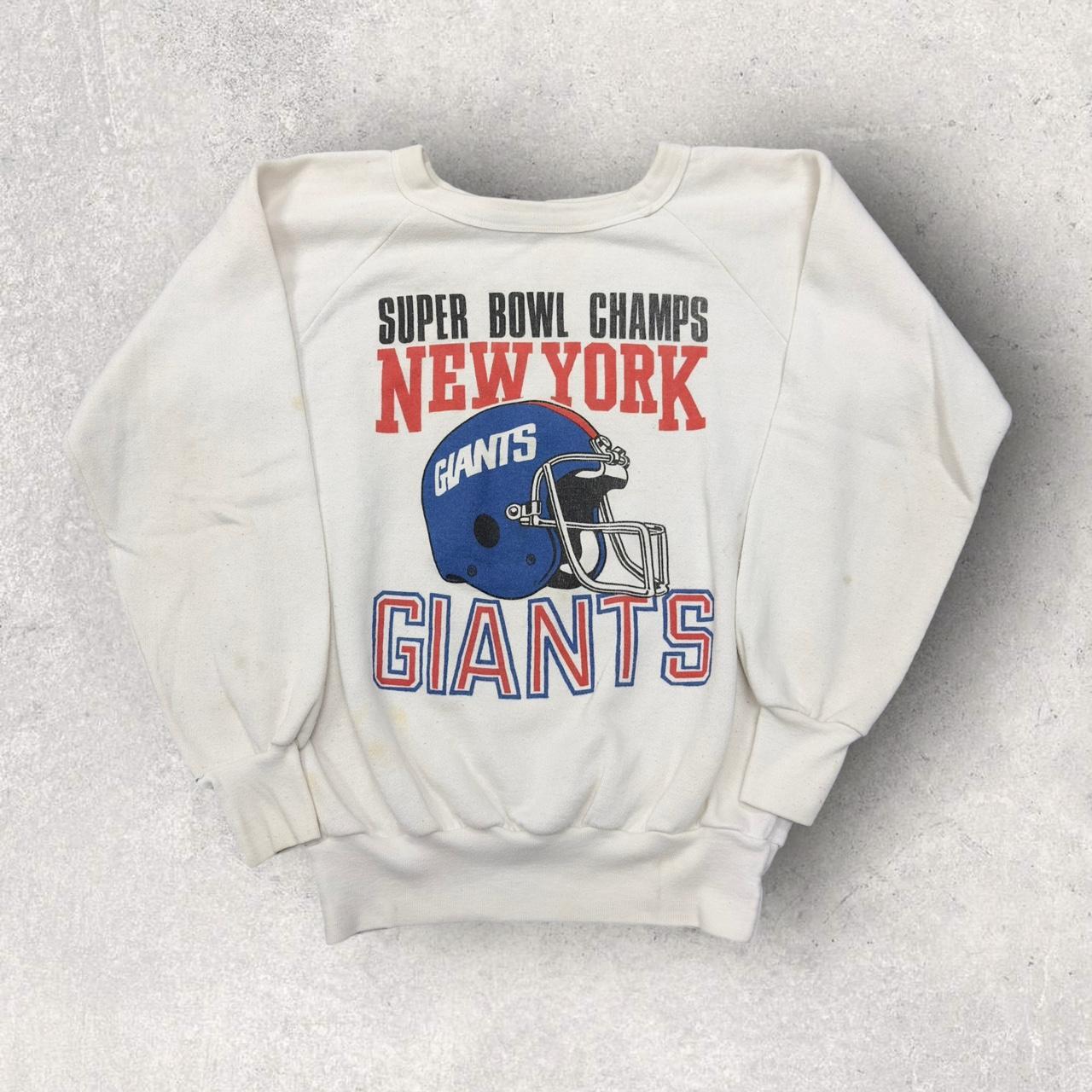 new york giants super bowl sweatshirt