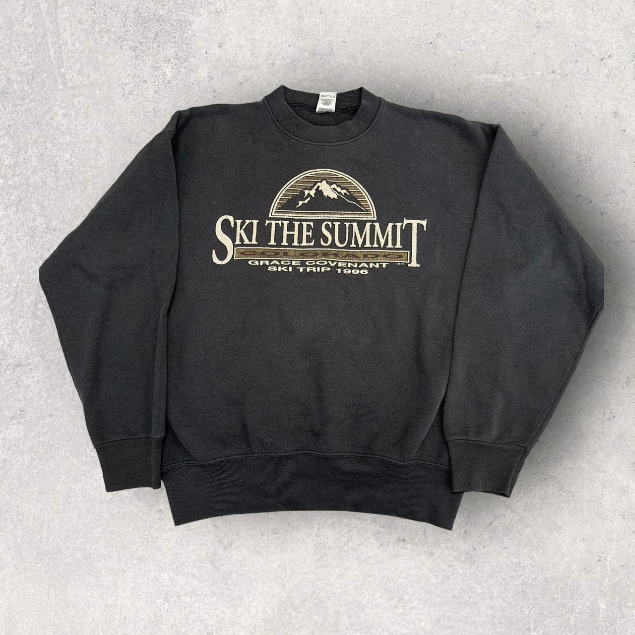 Vintage sales ski sweatshirt