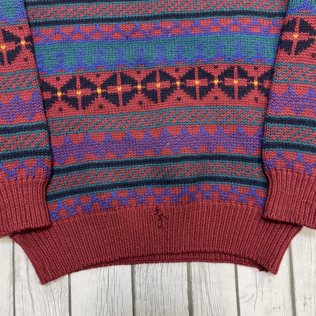 Vintage GAP sweater. From the 90s. Mens L. Has a rip... Depop