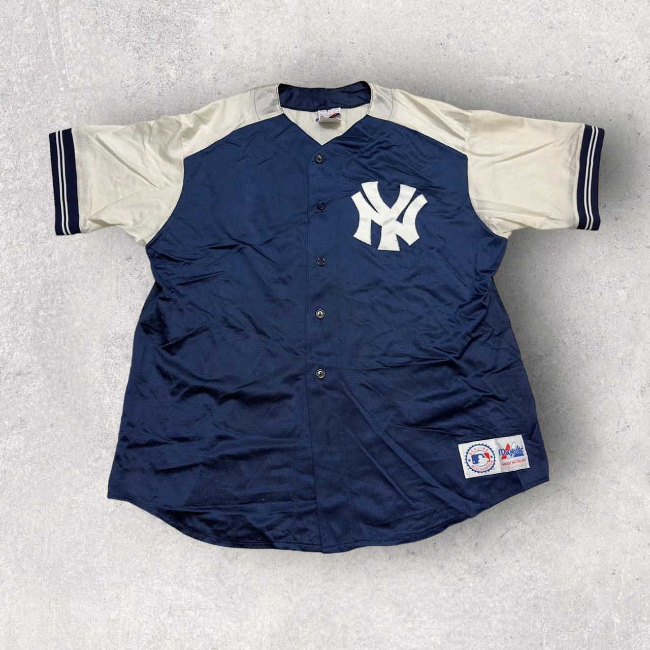 Outlets VINTAGE MAJESTIC YANKEES 90s MADE IN USA JERSEY SIZE XL