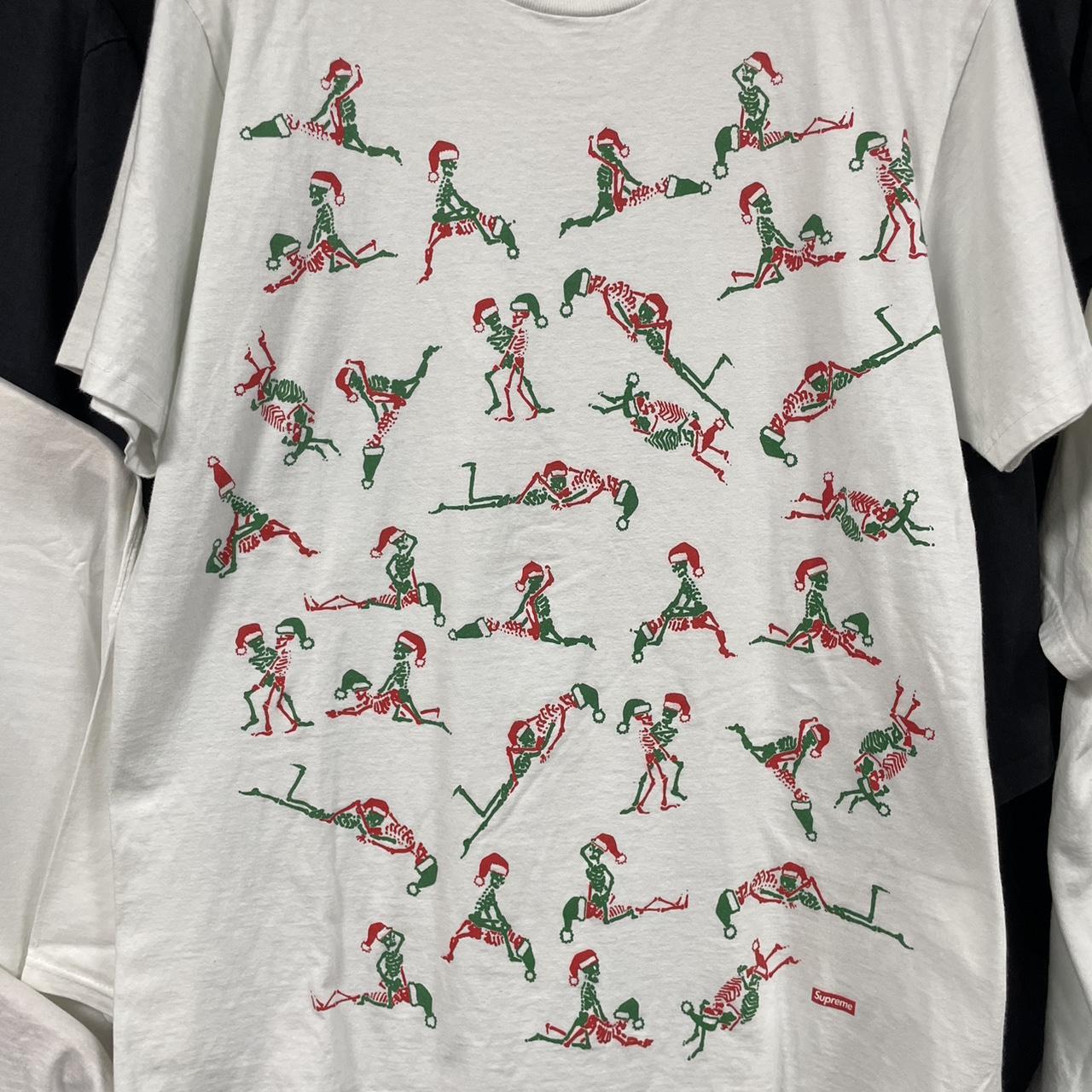 Supreme christmas shirt on sale