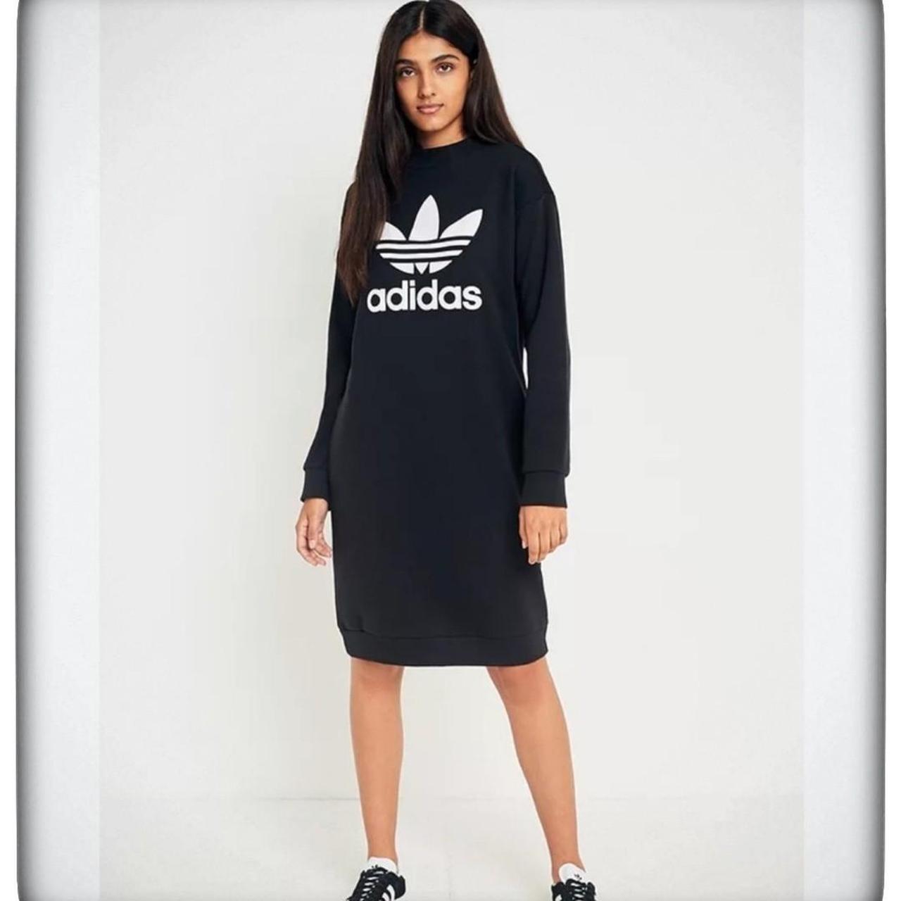 Adidas zip up dress hotsell