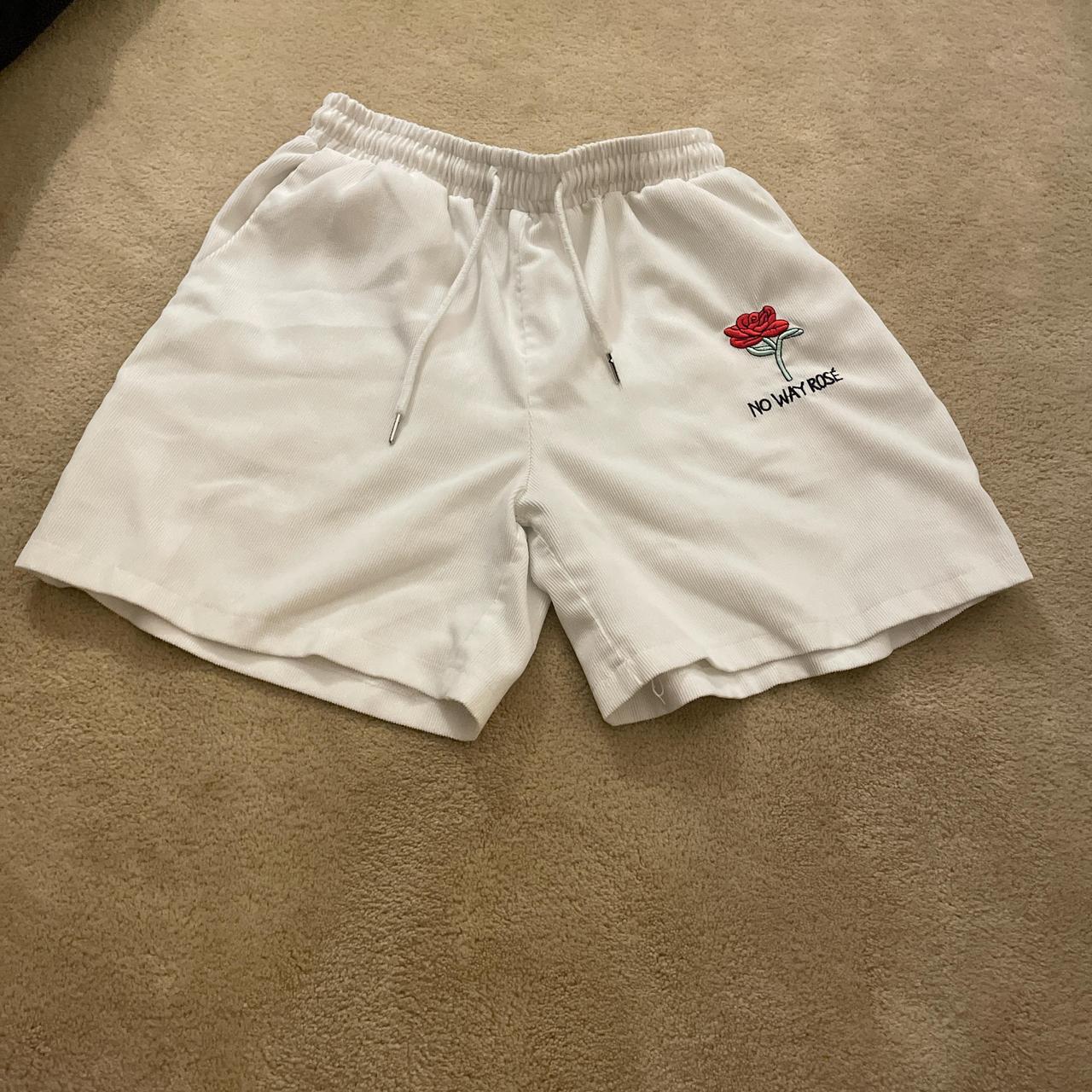 medium shein “no way rose” men shorts