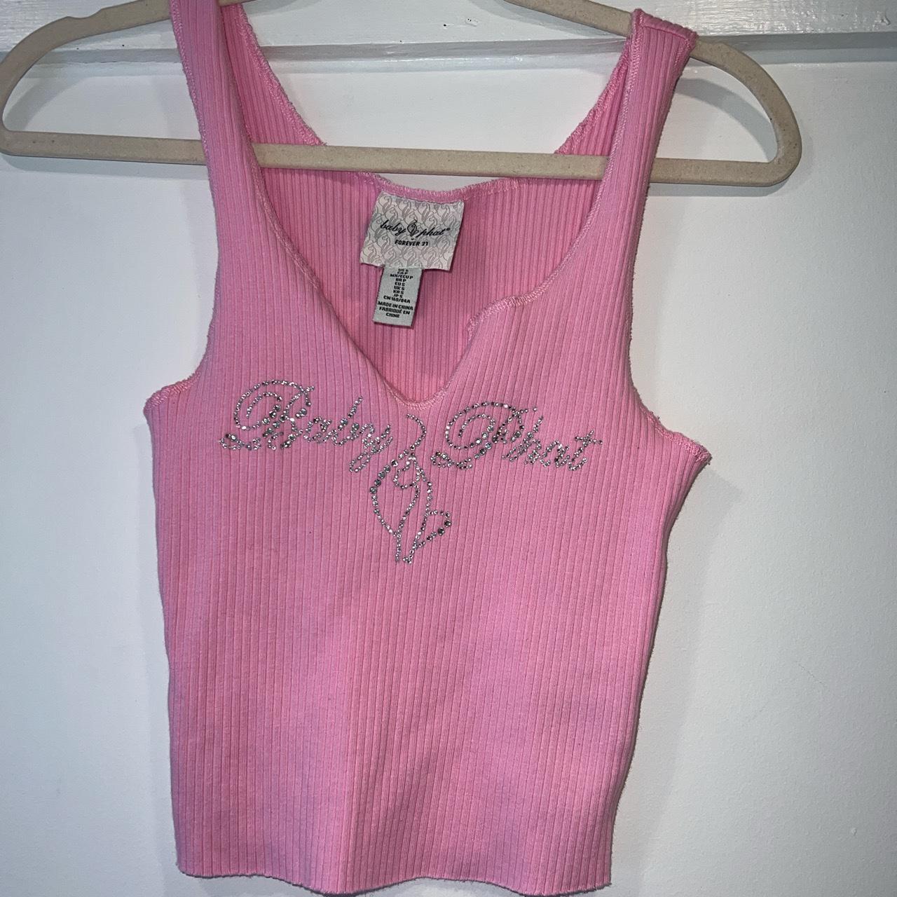 Forever 21 x Baby Phat ribbed bling tank giving... Depop