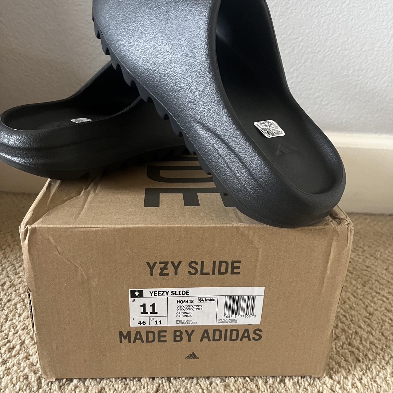 Yeezy Slide Black brand new online size 11