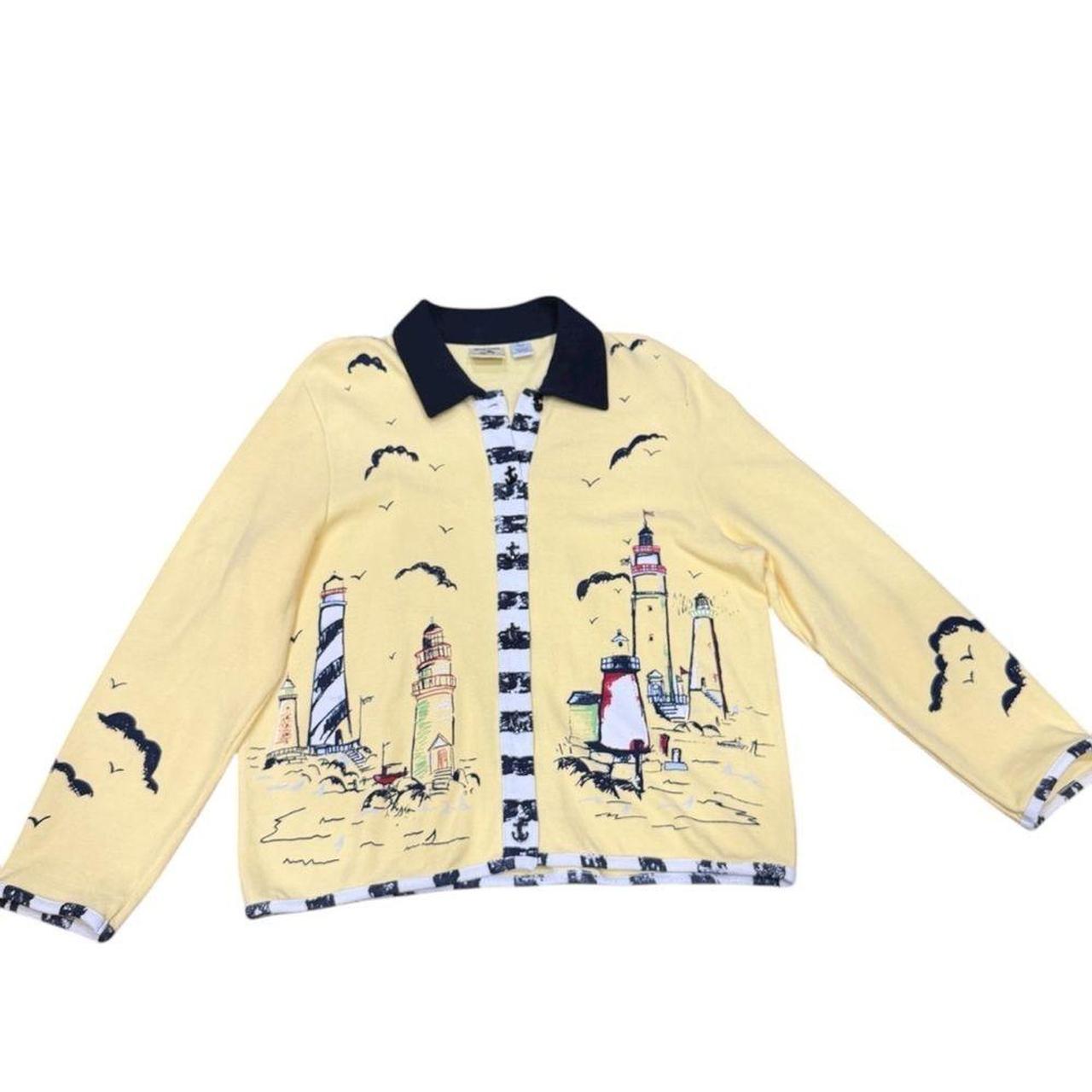 Source Unknown Women's Cardigan - Yellow/Black - … - image 1