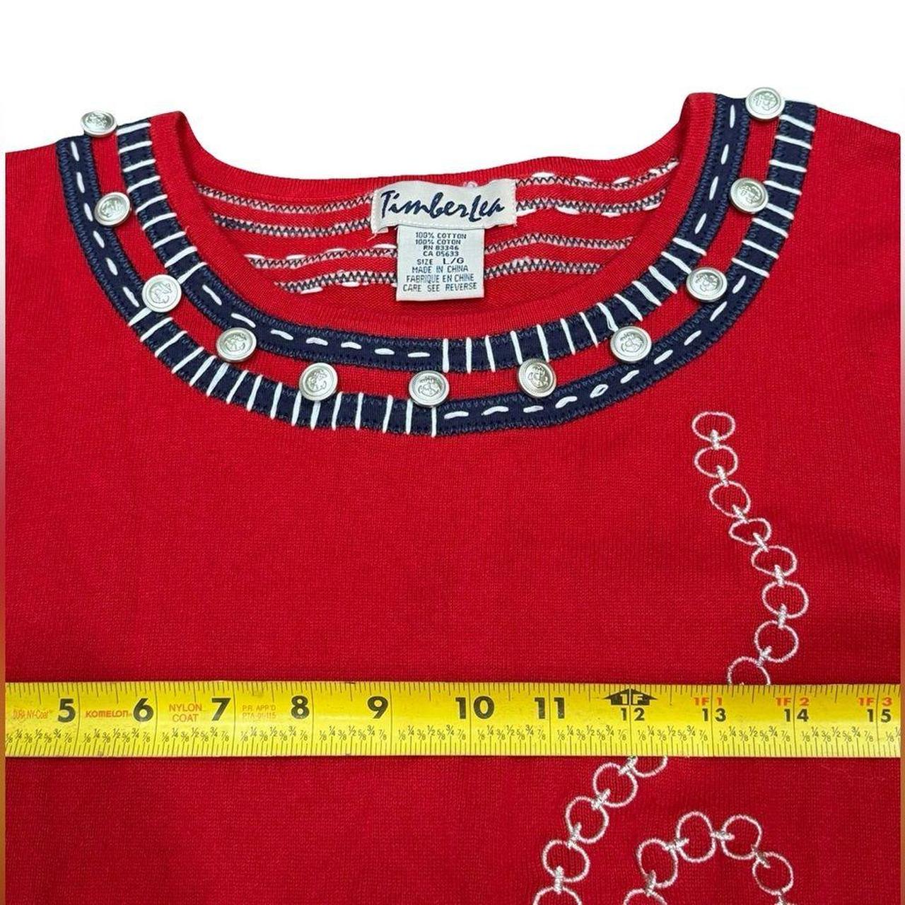 Source Unknown Women's Sweater - Red - L – Timber… - image 6