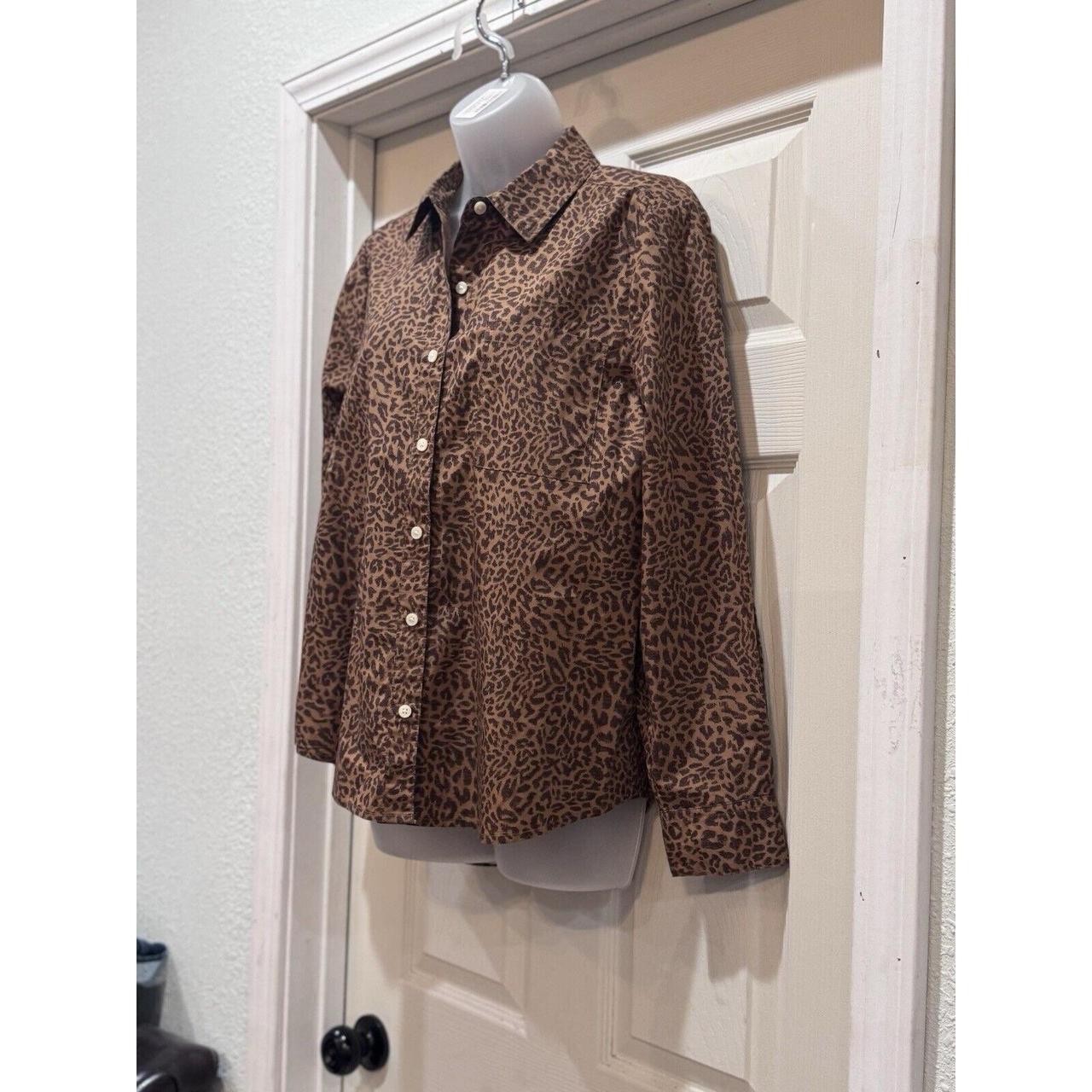 Source Unknown Women's Blouse - Brown - L – Style… - image 2