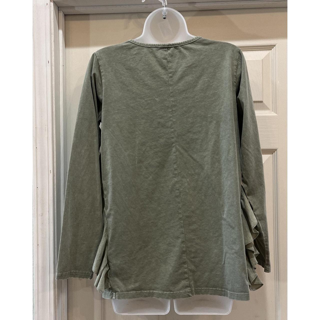 Source Unknown Women's Blouse - Green - S – Easel… - image 4