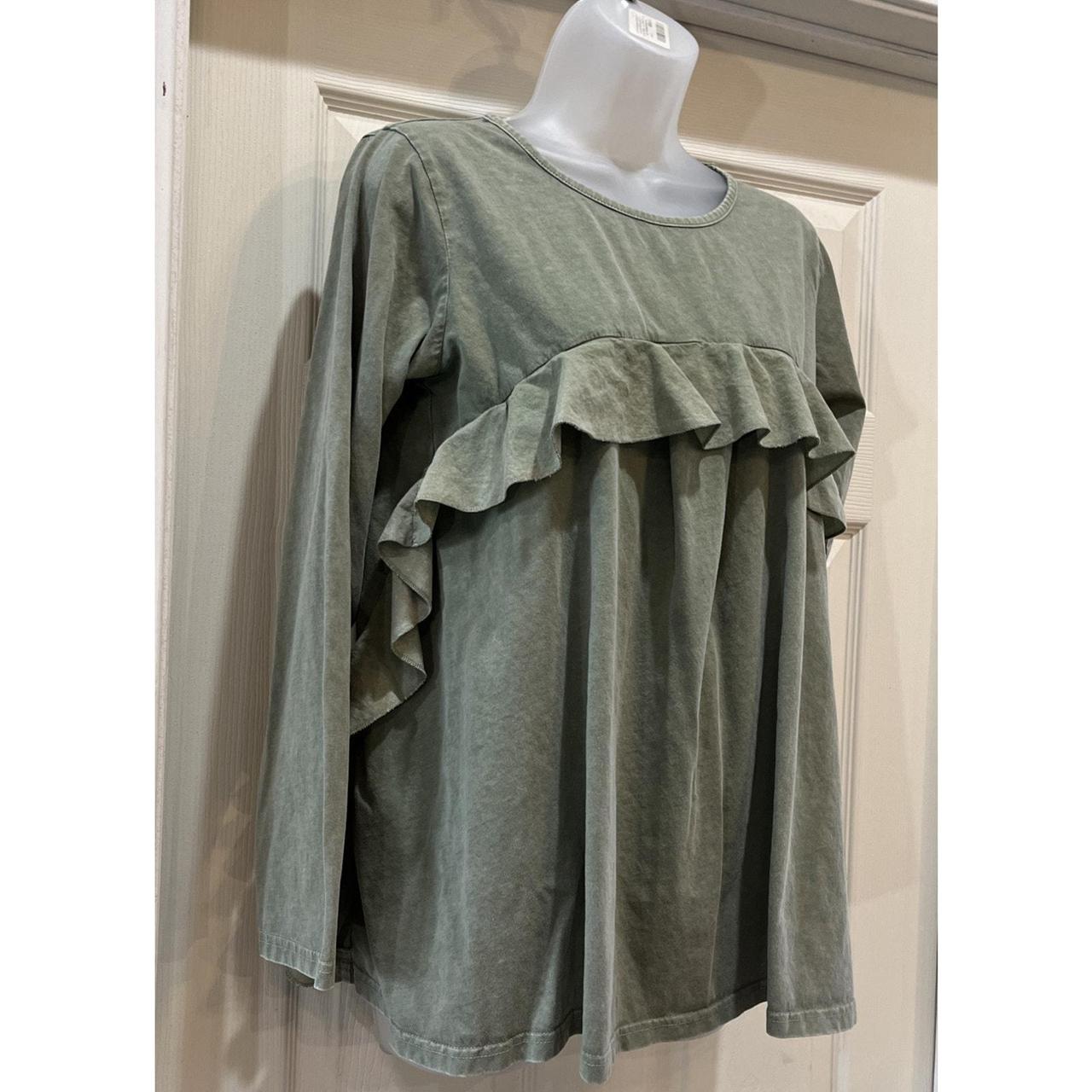 Source Unknown Women's Blouse - Green - S – Easel… - image 2
