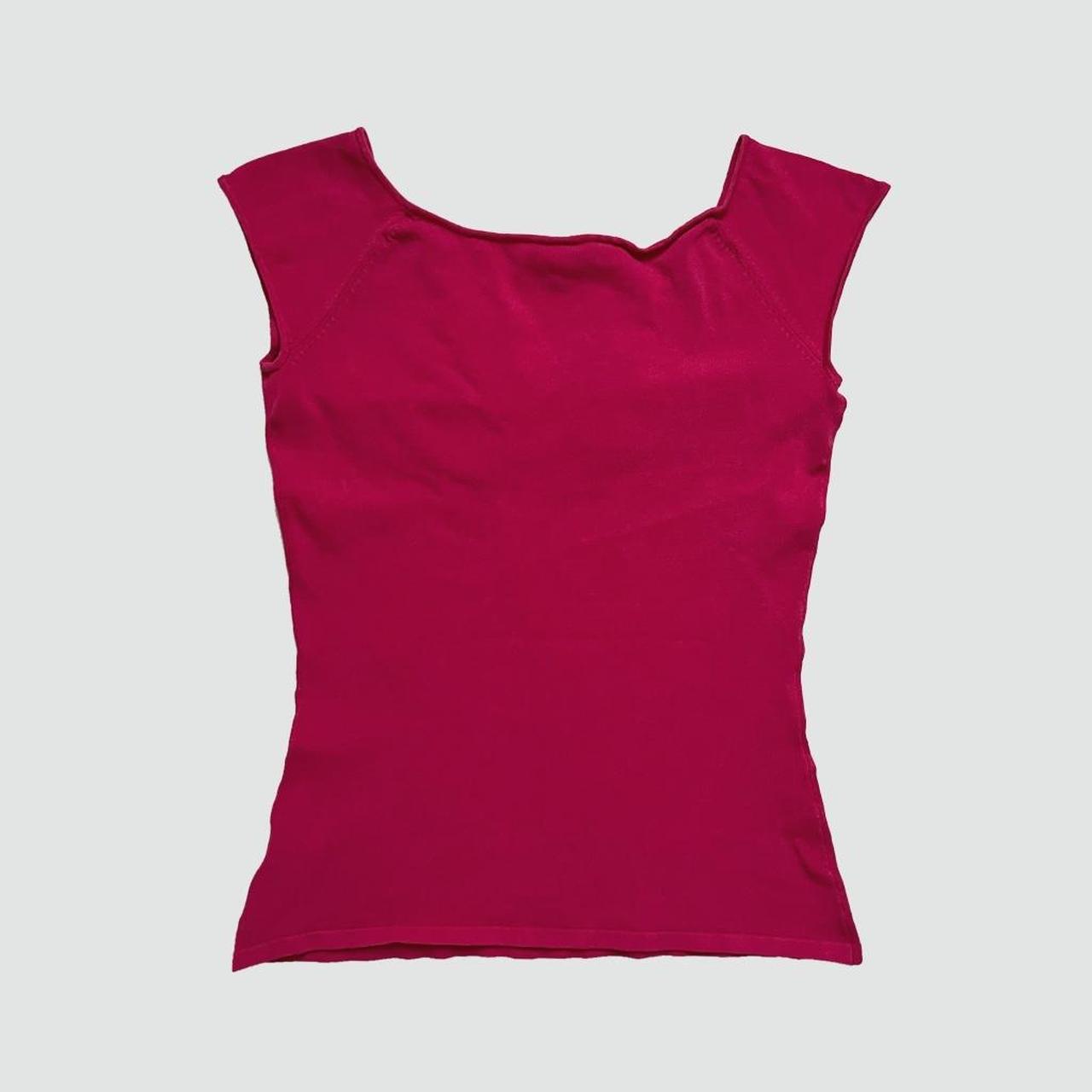 Cache Women's Blouse - Pink/Red - L – Cache Y2K P… - image 3