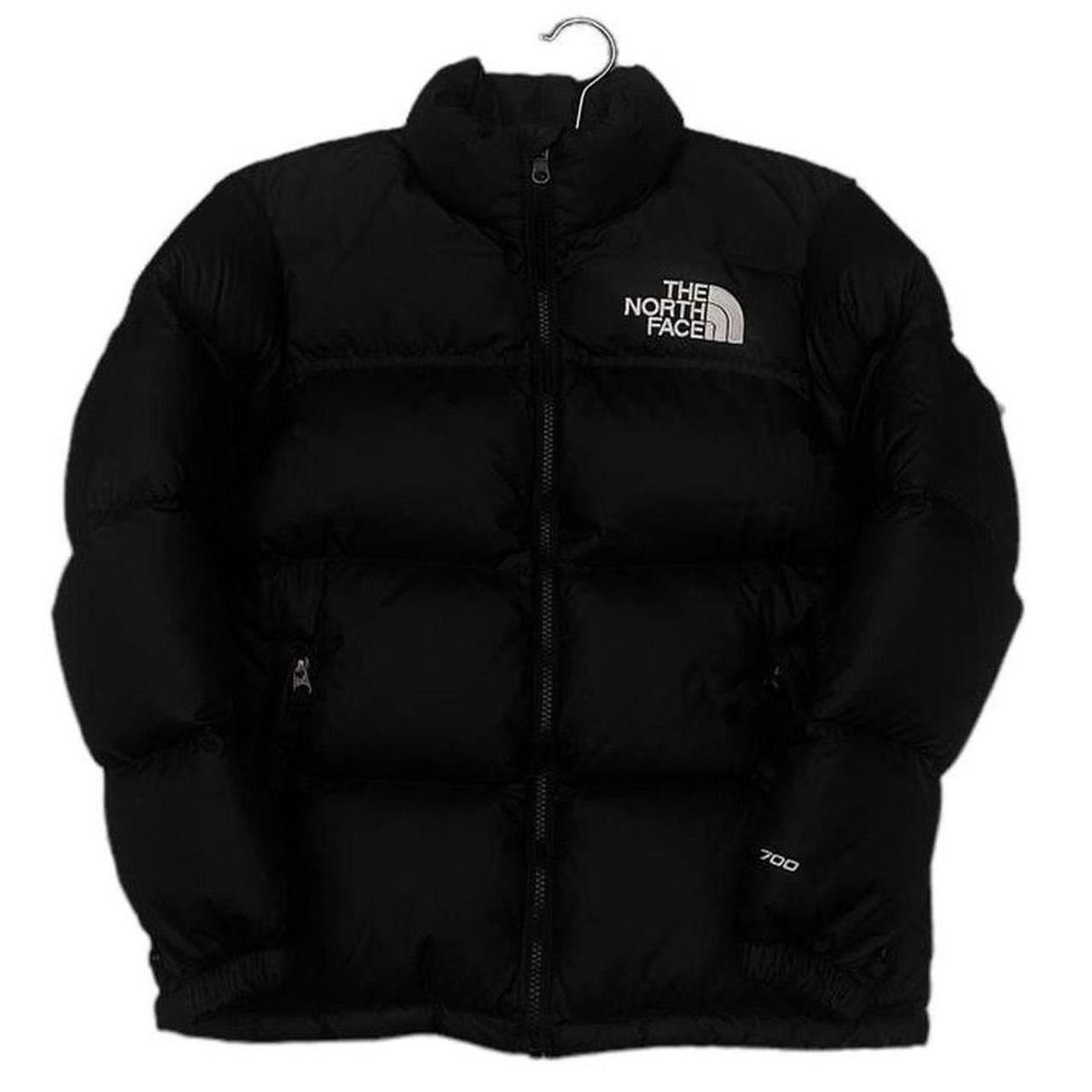 The North Face 700 Nuptse Matte Black Puffer Jacket Depop 1713