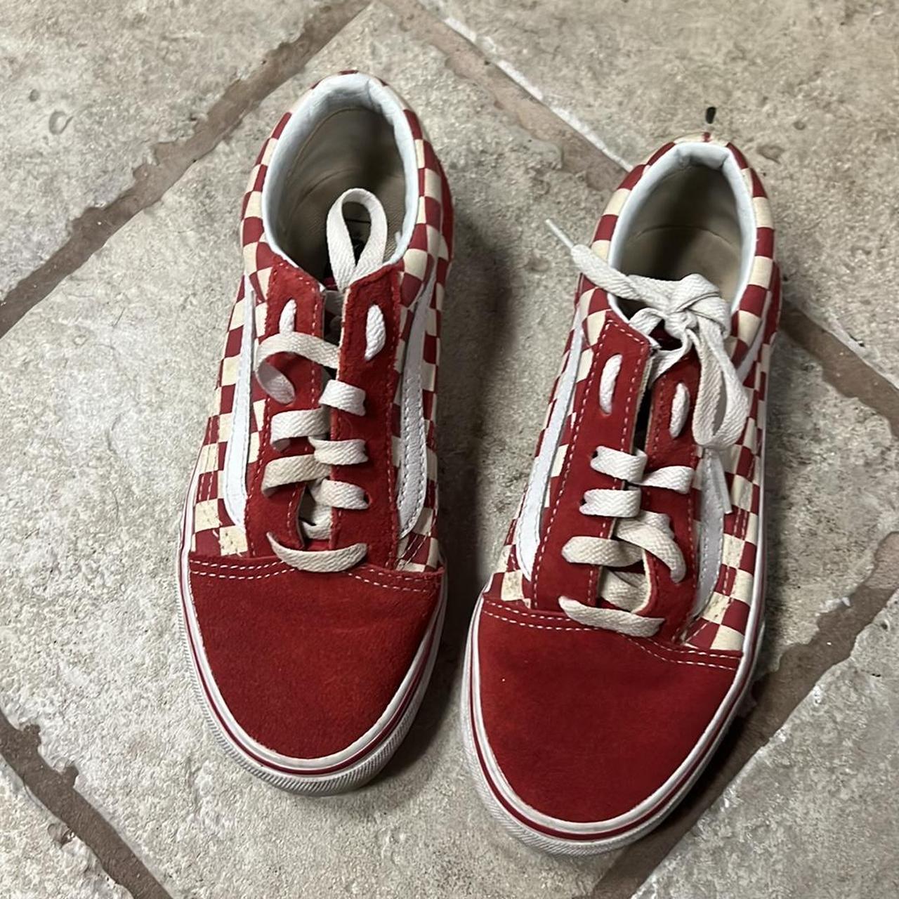 Size 3 checkered vans online