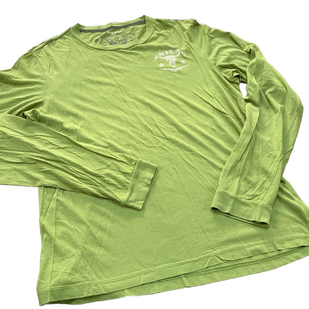 Lime green hotsell thermal shirt