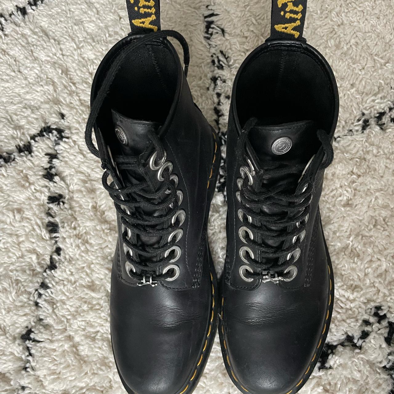 ドクターマーチンブーツ Dr. Martens/ドクターマーチン 1460 ZIP BEX ホワイトステッチ 8