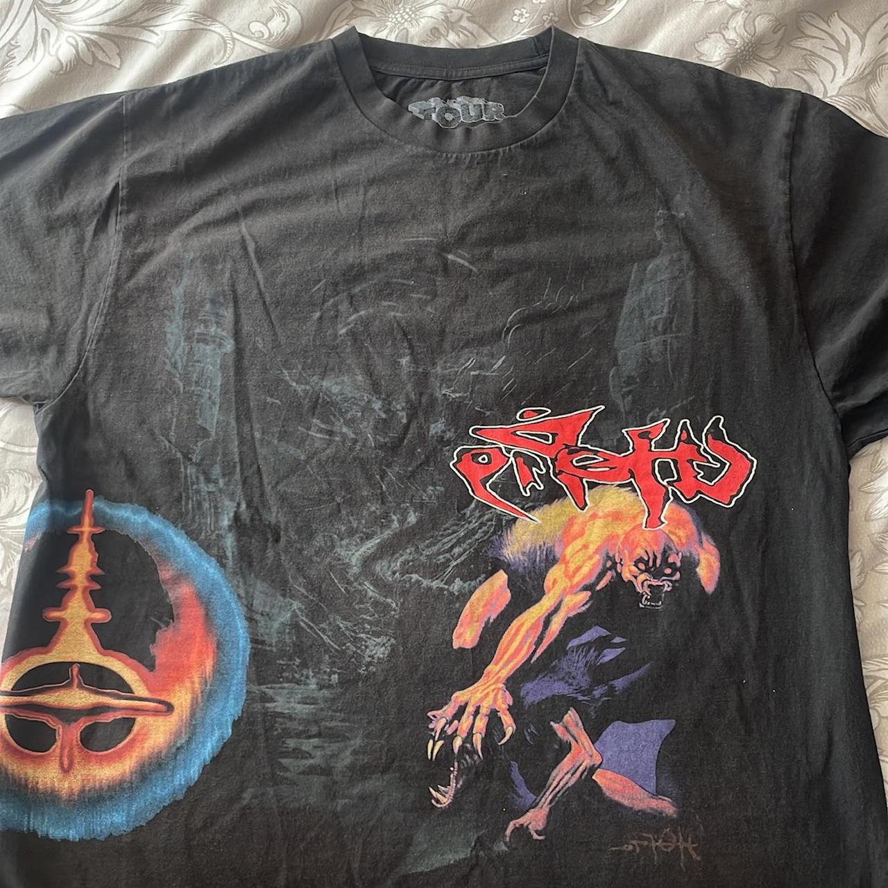 ヴィンテージ Tシャツ TRAVIS SCOTT スカル サンダー ドクロ 【公式通販】