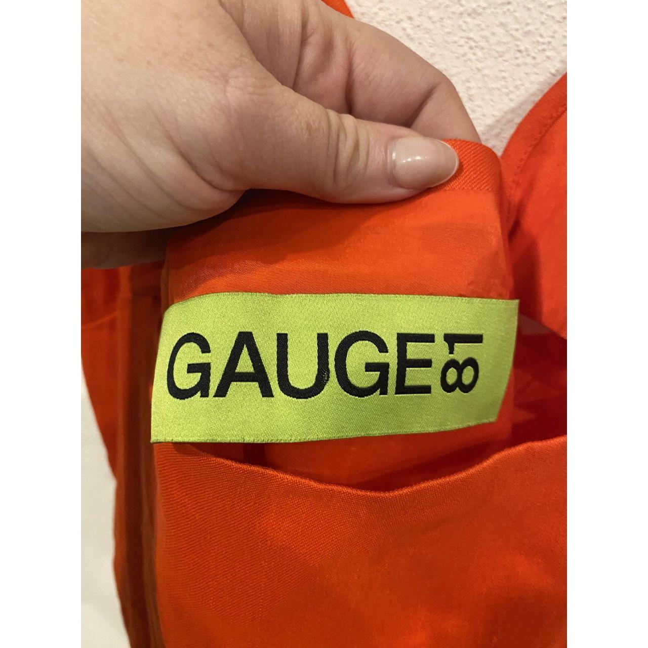 GAUGE81 Women's Pencil Dress - Red/Orange - XL – … - image 2