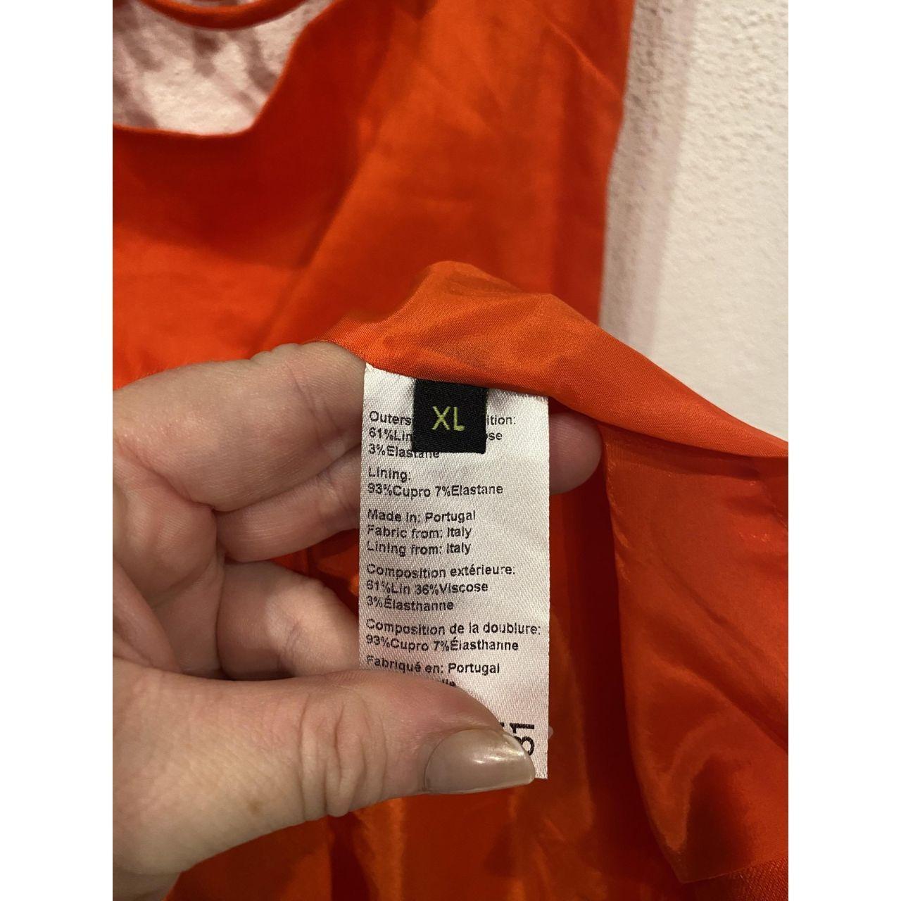 GAUGE81 Women's Pencil Dress - Red/Orange - XL – … - image 3