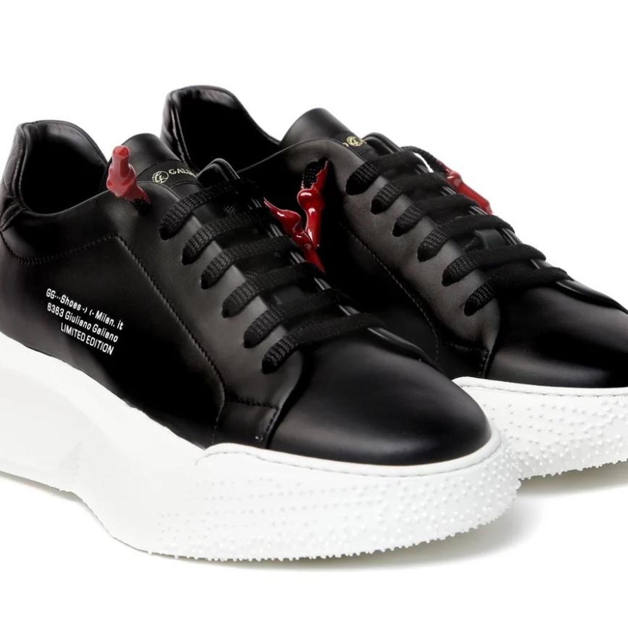 Giuliano Galiano Limited edition sneakers. Hand made | Depop Giuliano Galiano Limited edition sneakers. Hand made | Depop