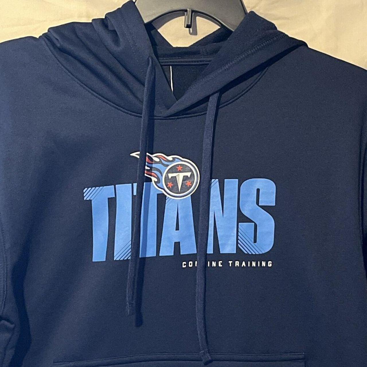 New Era Men's Hoodie Blue M – Tennessee Titans Combine
