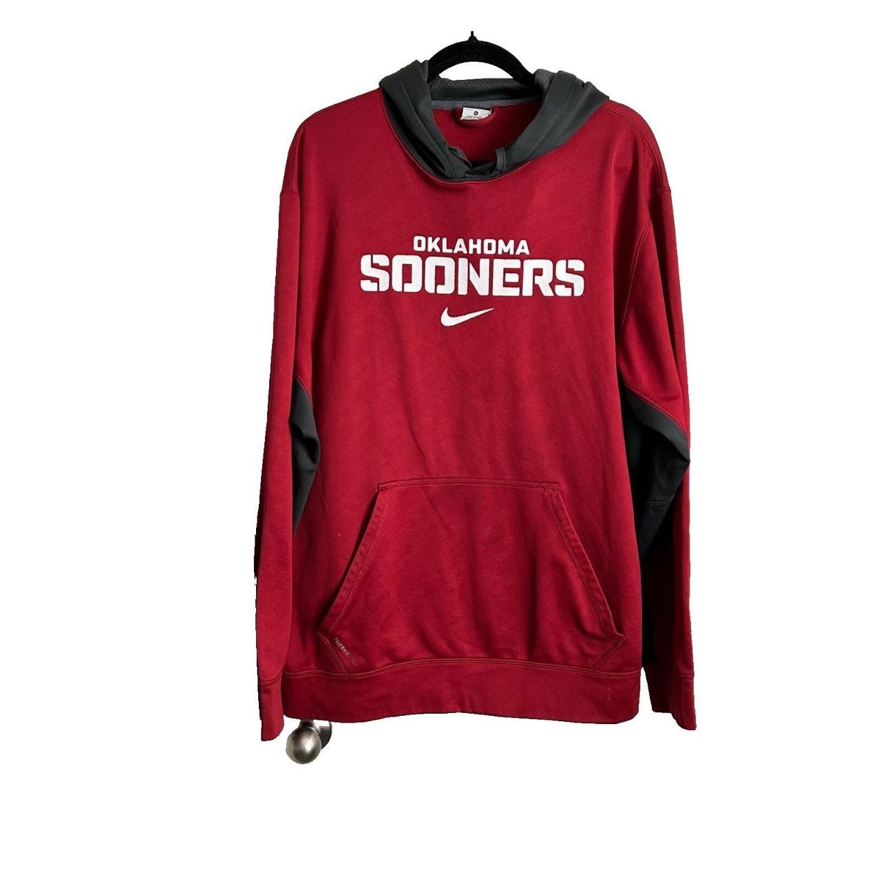 Oklahoma Sooners Nike OU Red Hoodie XL bottom right