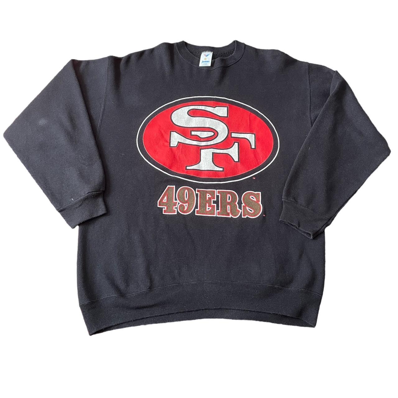 SHOPONEVINTAGE San Francisco 49ers Cropped Sweatshirt