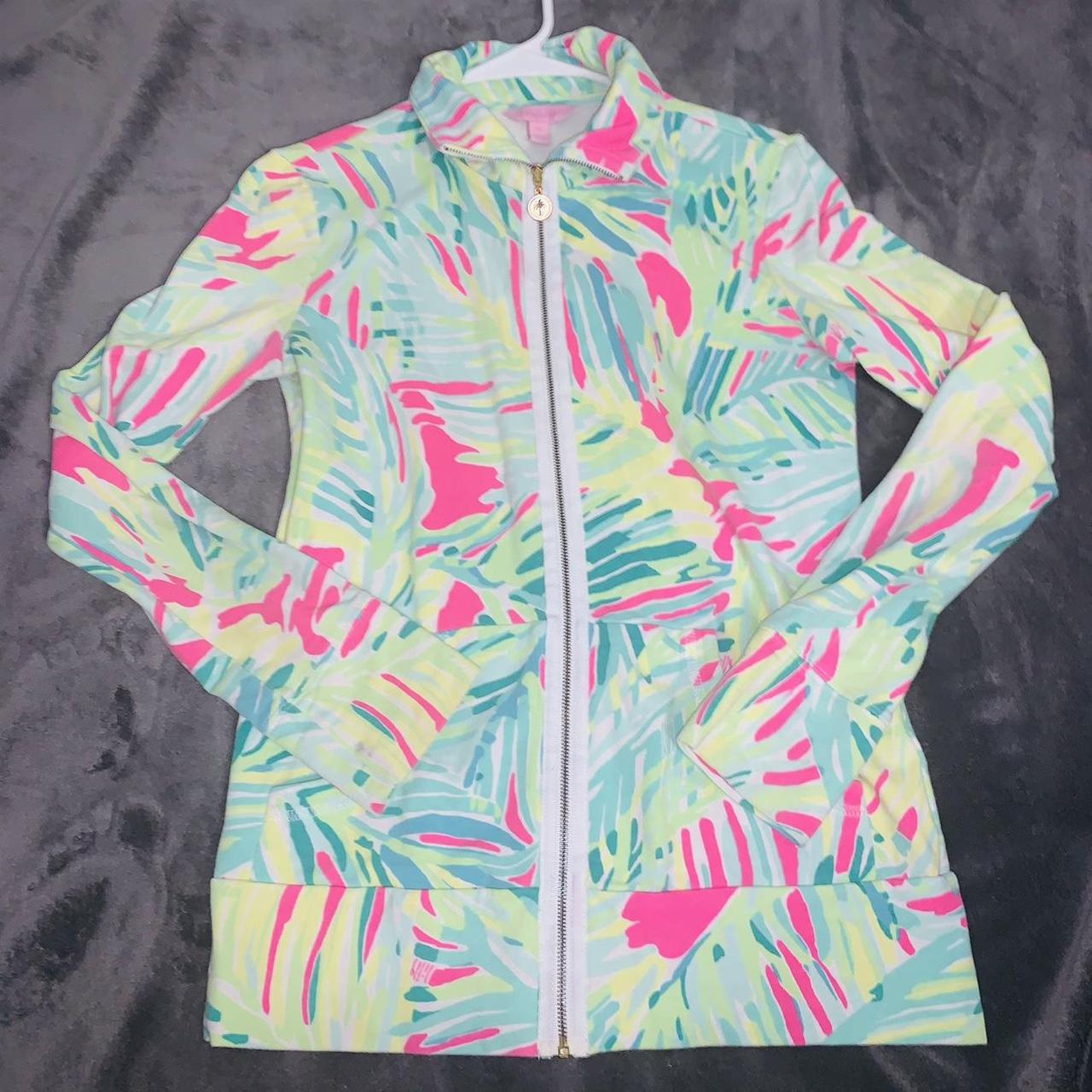 Lilly Pulitzer Zipper Up shops Jacket