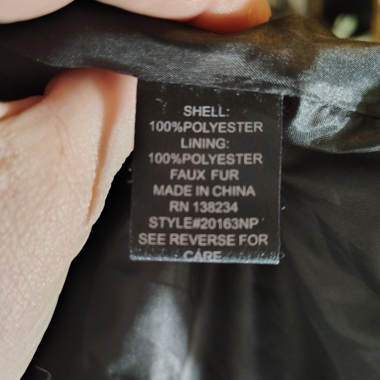 Softee Women's Polyester Jacket - Black - L – CAS… - image 6