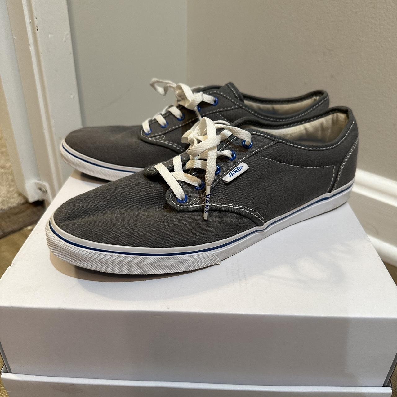 Vans Authentic Lo Pro Grey Pewter Canvas Skate. Depop