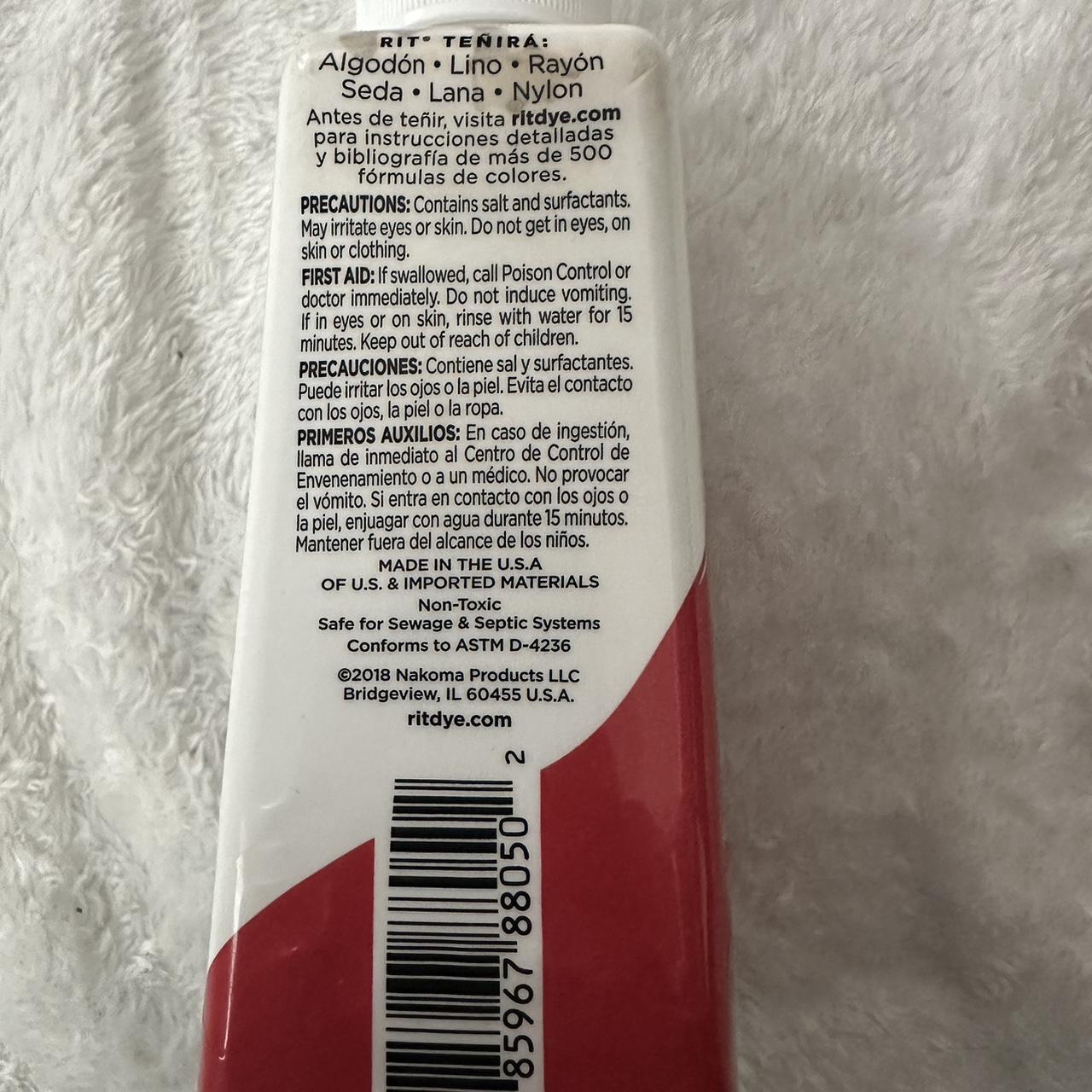 Rit Scarlet Rojo All purpose Dye 8 FL Oz New - Depop