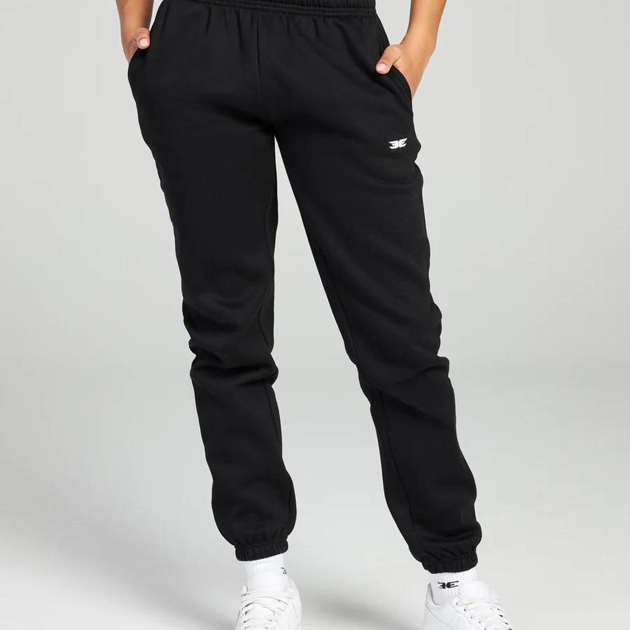 Elite eleven black trackies size S #eliteeleven... | Depop