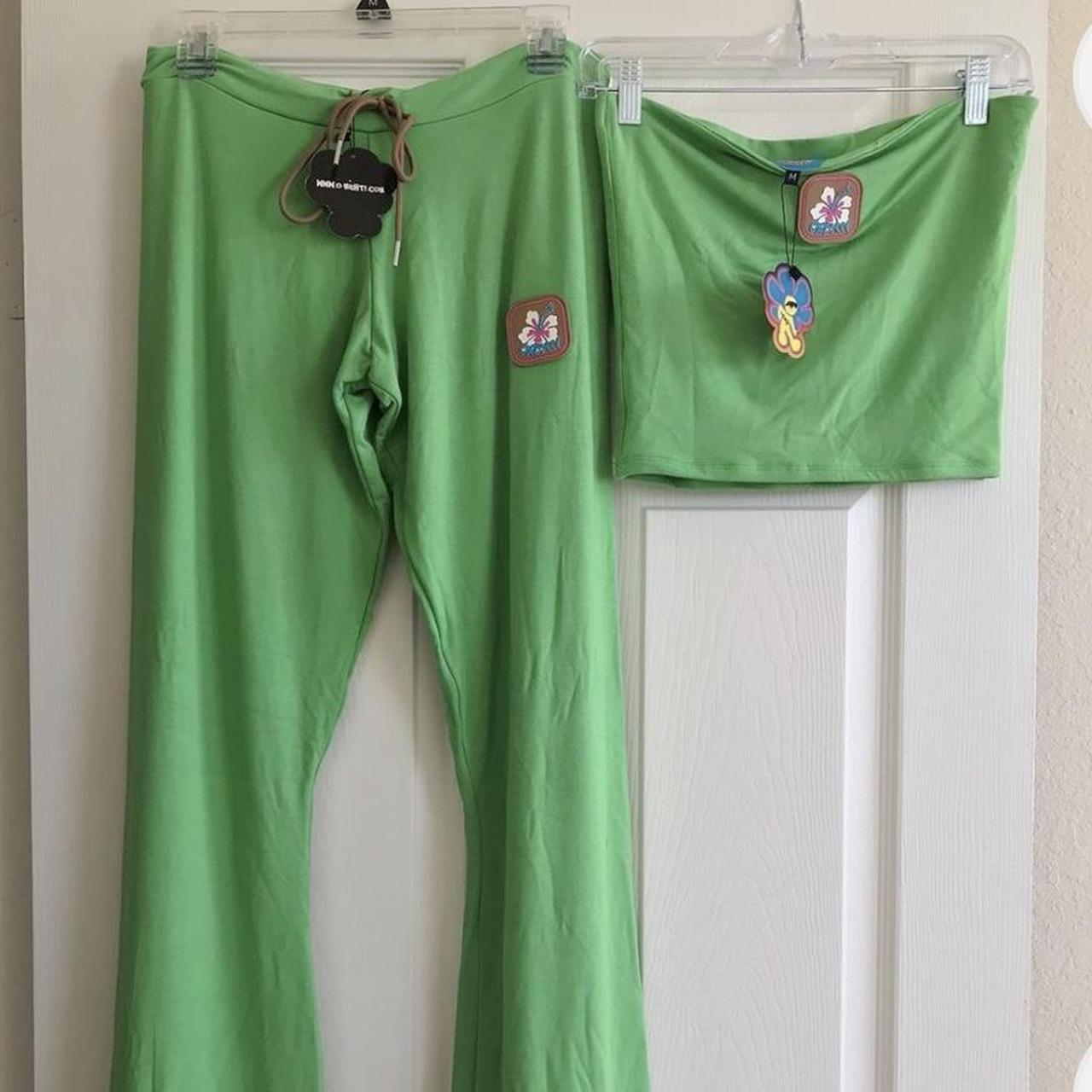 NEW WITH TAGS O-MIGHTY GREEN ALOHA SET. As seen on... - Depop