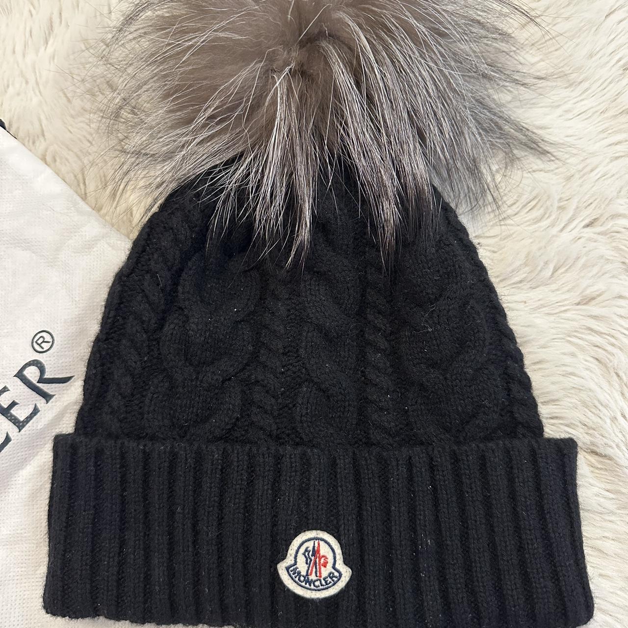 Moncler Pom Pom Hat Black Retails over $650,