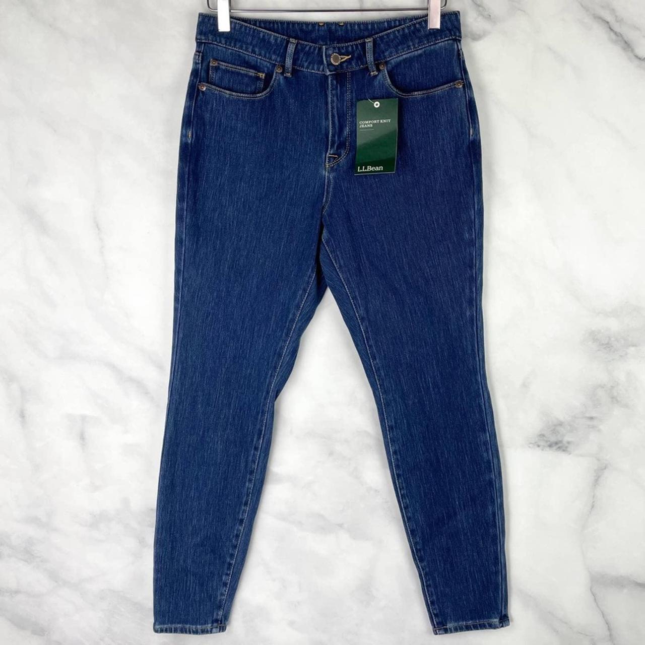 ll bean comfort knit jeans