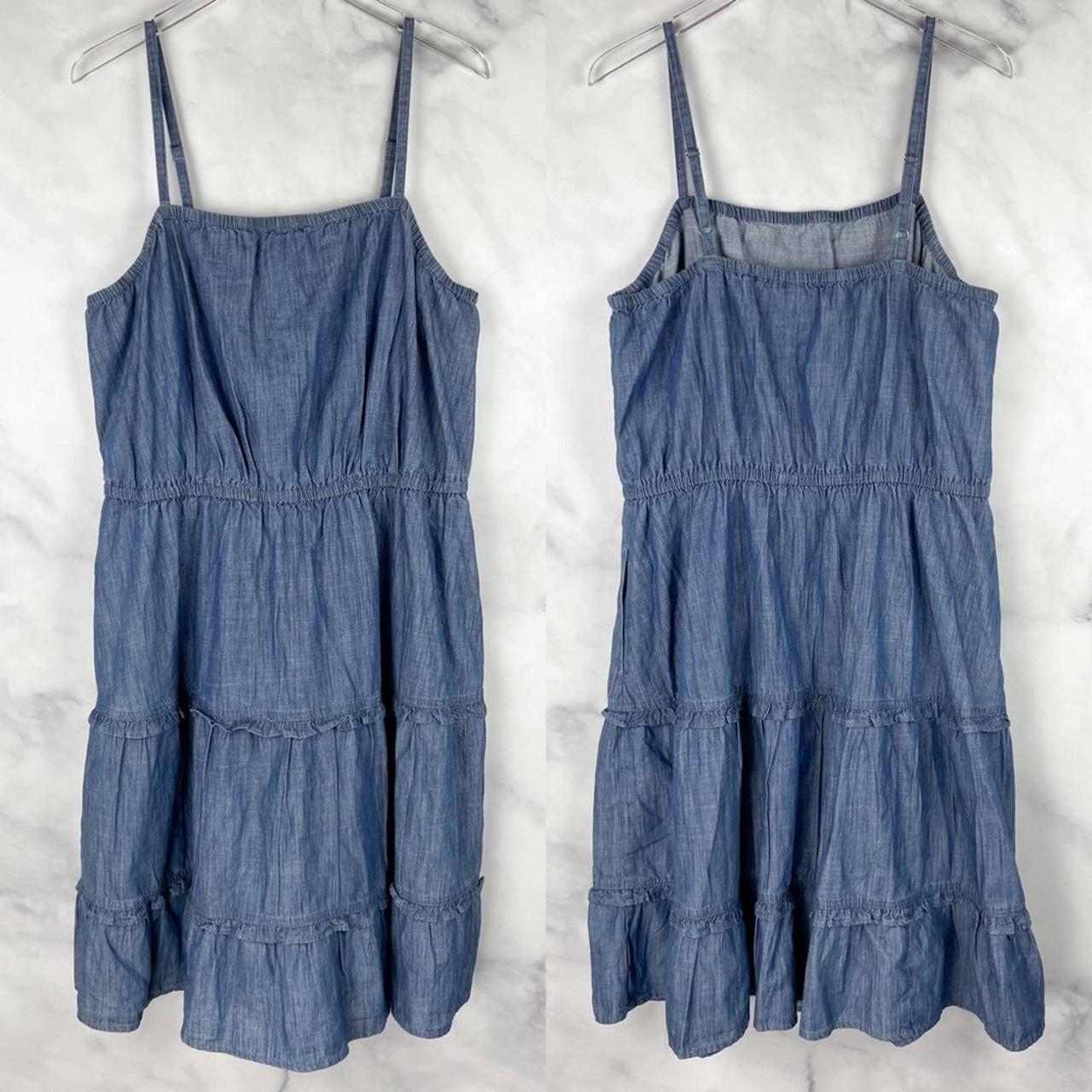 Lane Bryant Women's Blue Dress | Depop