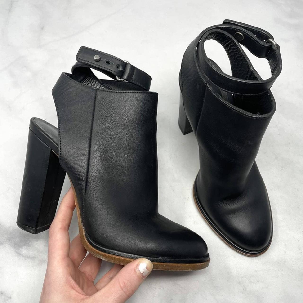 Vince Women's Black Boots | Depop