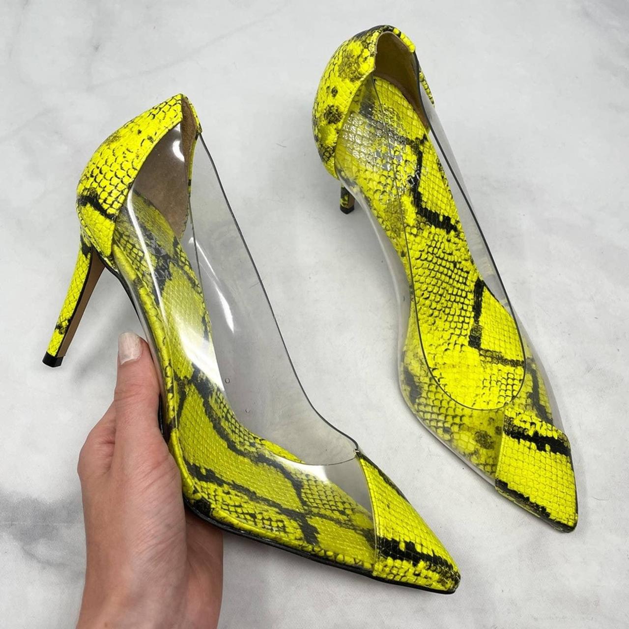 Vince camuto cheap snakeskin pumps