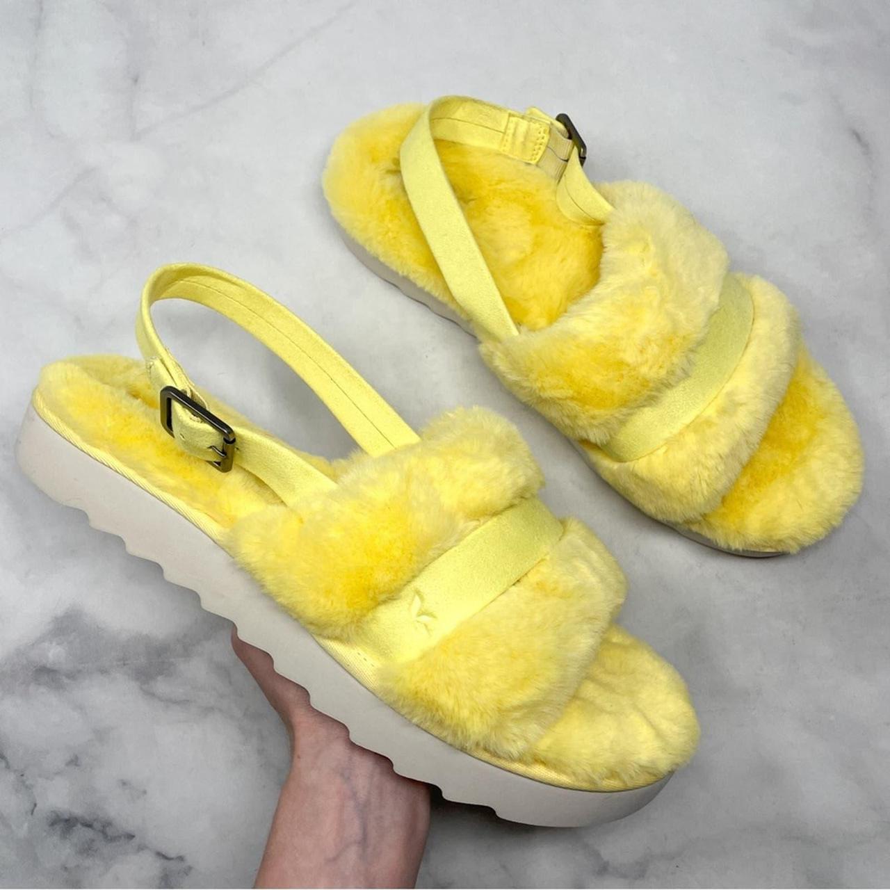 Ugg yellow best sale sandals