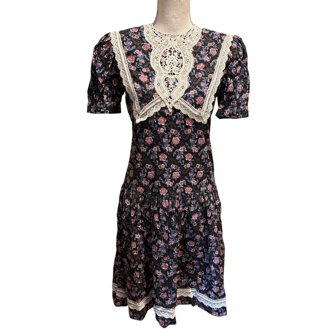 Gunne Sax Women's Dress - Multi - 4 – Vintage 80s… - image 1