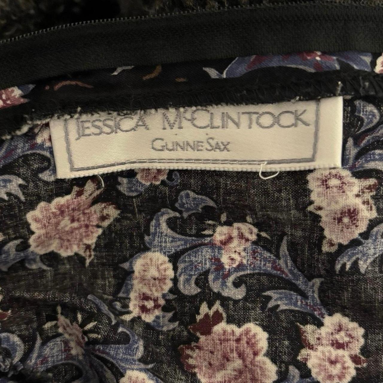 Gunne Sax Women's Dress - Multi - 4 – Vintage 80s… - image 4