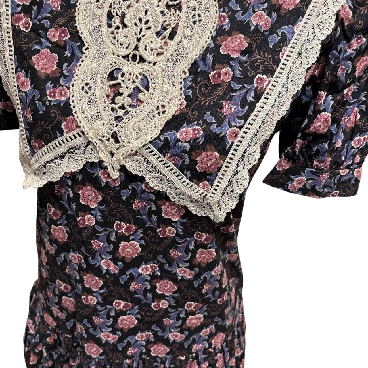 Gunne Sax Women's Dress - Multi - 4 – Vintage 80s… - image 3