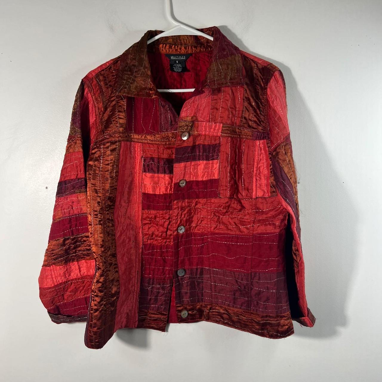 Multiples Women's Lightweight Jacket - Multi - S … - image 1