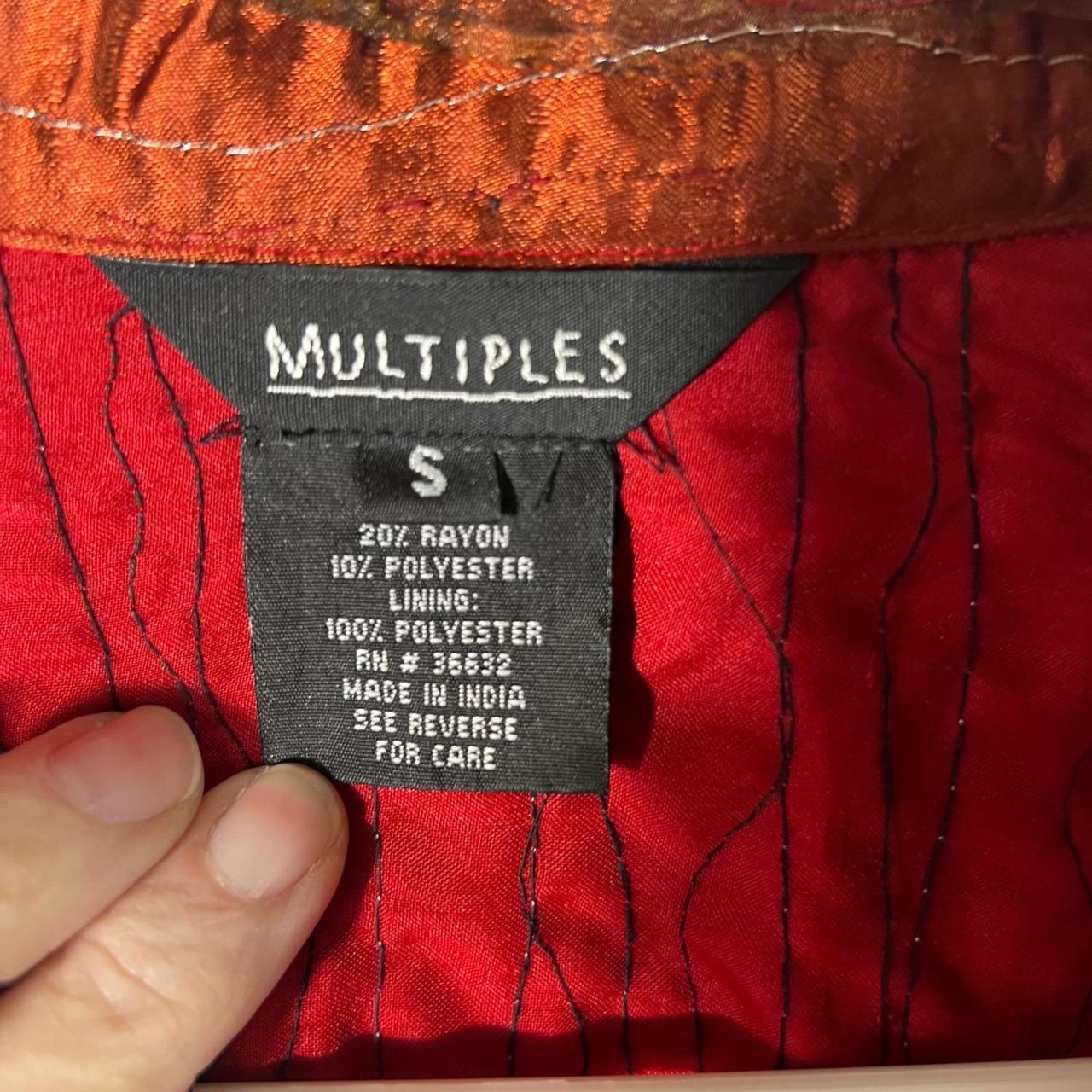 Multiples Women's Lightweight Jacket - Multi - S … - image 8