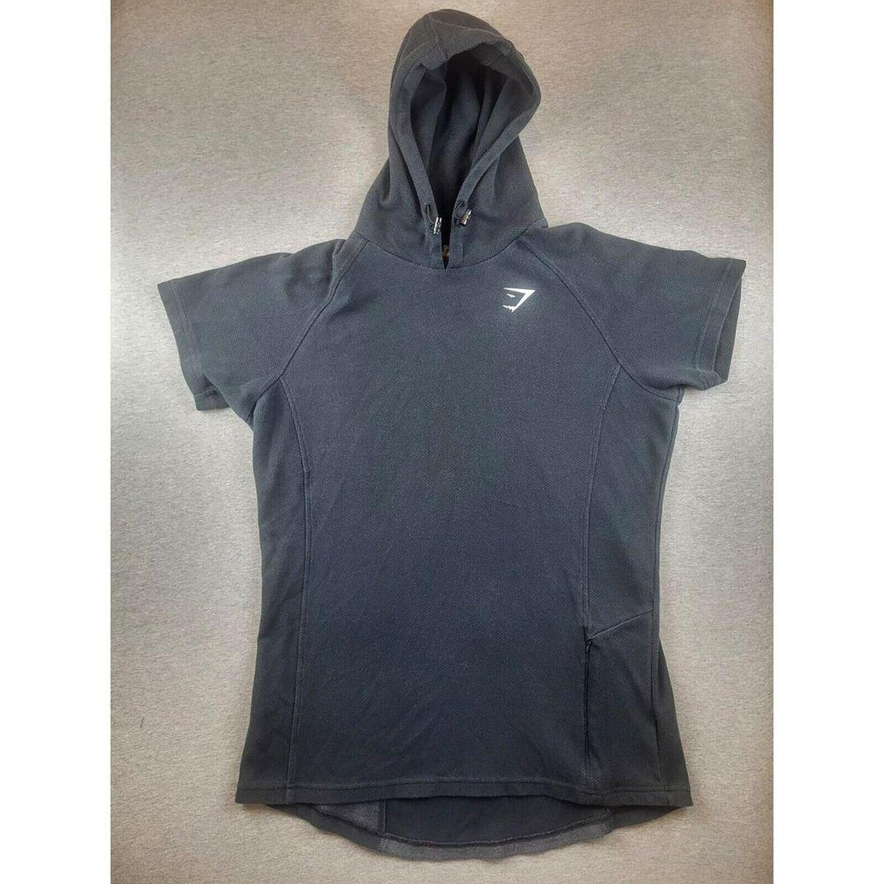 Gymshark Mens Jacquard Short Sleeve Pullover Hoodie. Depop